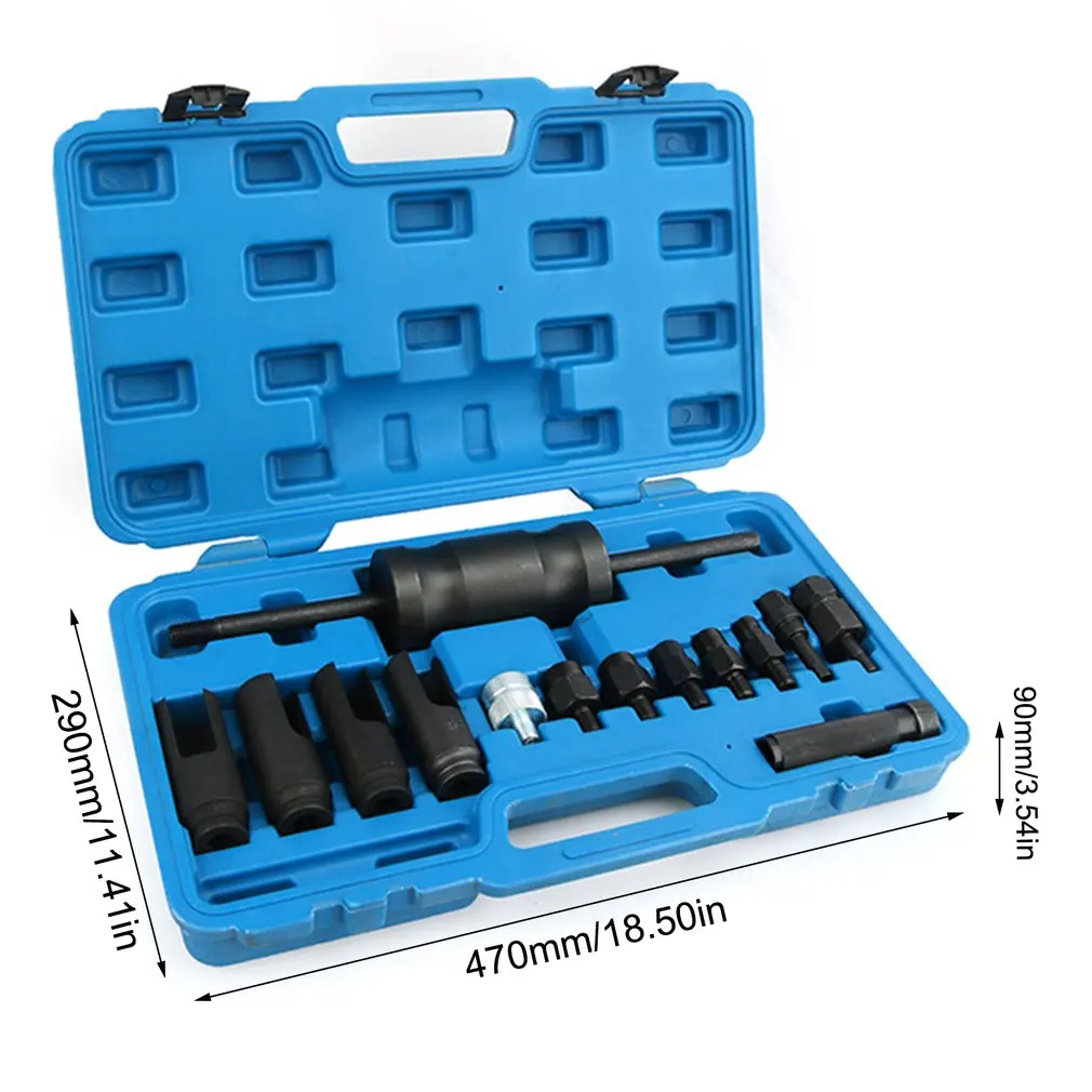 14pcs/set Diesel Fuel Injector Puller Repair Tool Fuel Injector Induction Sensor Disassembly Sleeve Tools
14pcs/set Diesel Fuel Injector Puller Repair Tool Fuel Injector Induction Sensor Disassembly Sleeve Tools