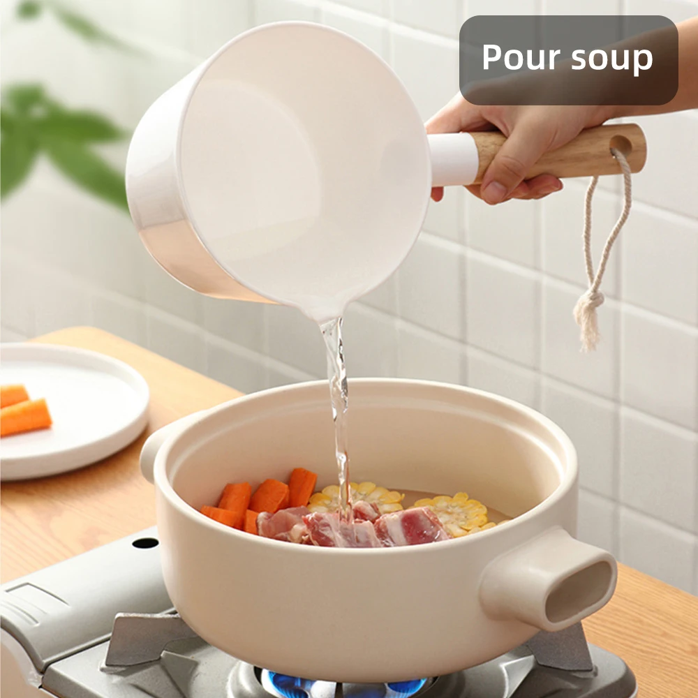 1PCS Kitchen Wooden Long Handle Water Ladle Bathroom Bailer White Water Scoop Japanese Style Home Accessories 2020
1PCS Kitchen Wooden Long Handle Water Ladle Bathroom Bailer White Water Scoop Japanese Style Home Accessories 2020