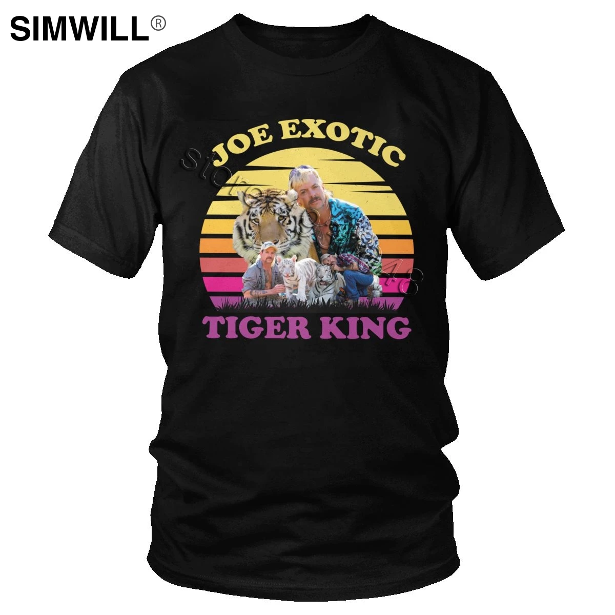 Joe Exotic Tiger King T Shirt Funny Cotton T-shirt Men Short Sleeve Election For President America Animal Lovers Big Cats Tee
Joe Exotic Tiger King T Shirt Funny Cotton T-shirt Men Short Sleeve Election For President America Animal Lovers Big Cats Tee