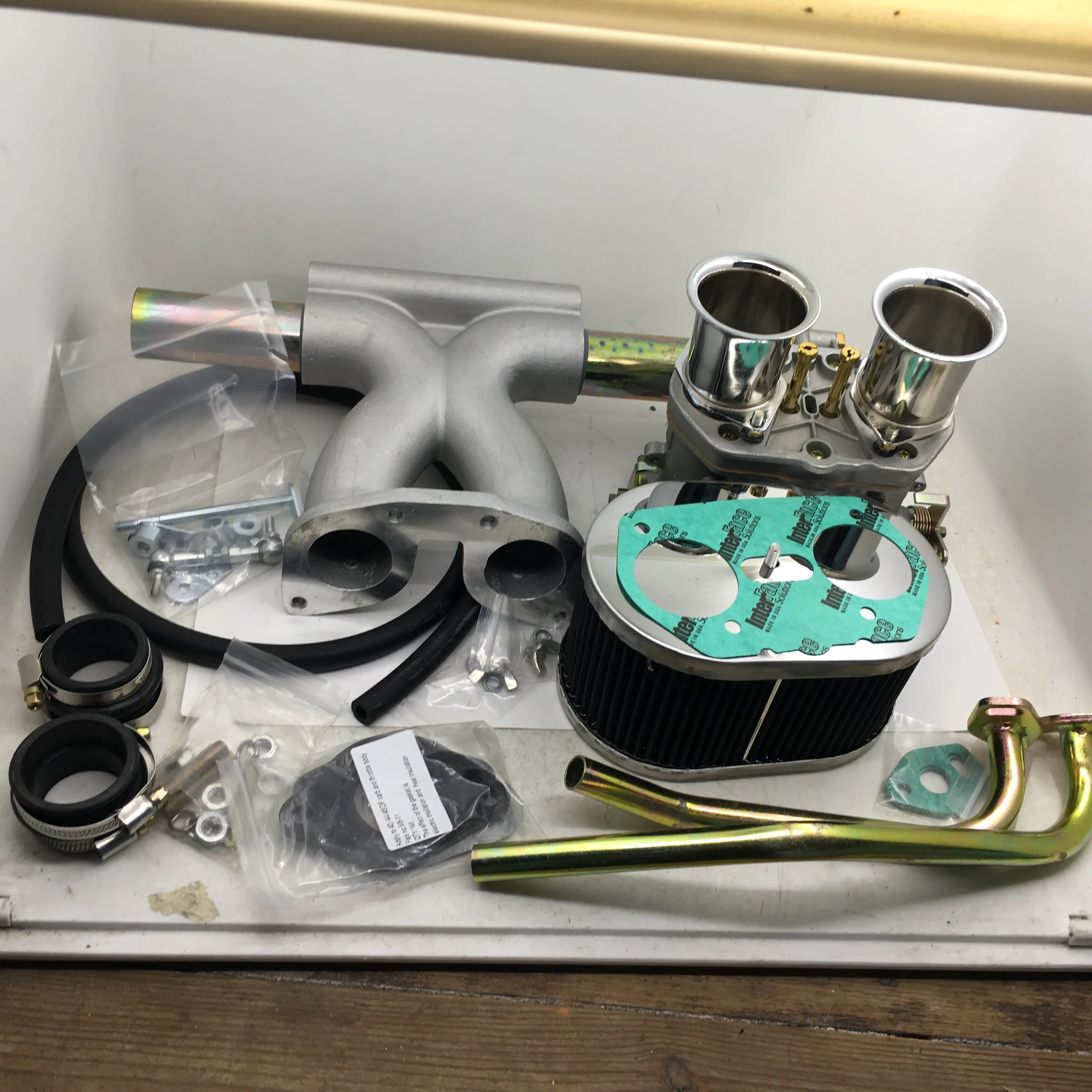 SherryBerg FAJS carburetor conversion kit single carb 48IDF carburettor kit for BEETLE BUG SINGLE classic vergaser 48mm IDF kit
SherryBerg FAJS carburetor conversion kit single carb 48IDF carburettor kit for BEETLE BUG SINGLE classic vergaser 48mm IDF kit