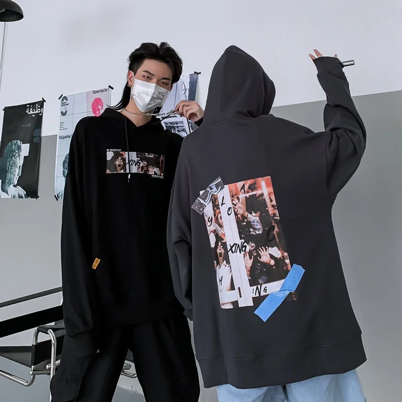 Hip Hop Streetwear Oversized Hoodie Couple Hooded Pullover Sweatshirts Fashion Men Doomsday Zombie Print Casual Hoodies Tops
Hip Hop Streetwear Oversized Hoodie Couple Hooded Pullover Sweatshirts Fashion Men Doomsday Zombie Print Casual Hoodies Tops