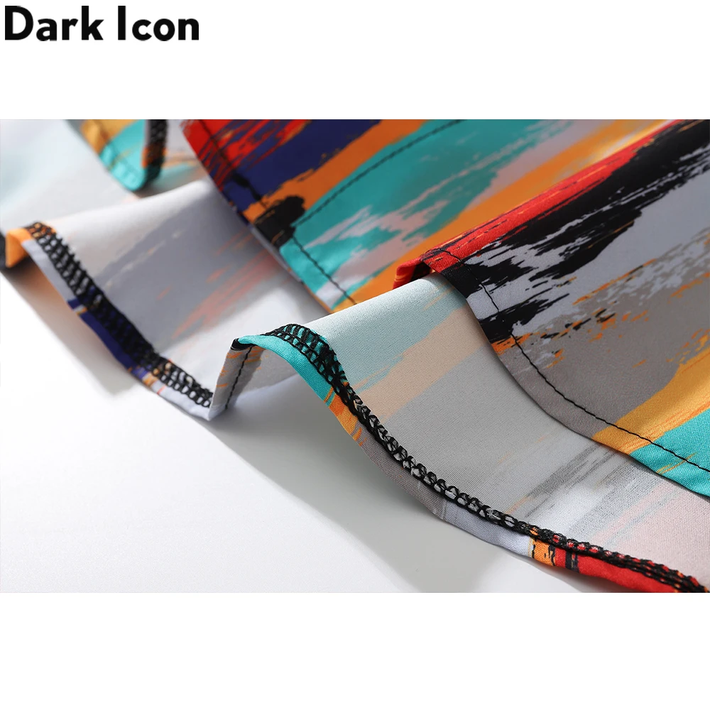 Dark Icon Colorful Striped Hawaiian Shirt 2021 New Summer Thin Material Casual Men's Shirt Man Blouse
Dark Icon Colorful Striped Hawaiian Shirt 2021 New Summer Thin Material Casual Men's Shirt Man Blouse