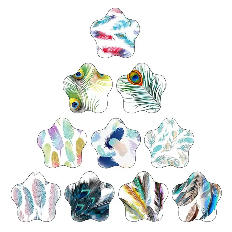 JWEIJIAO Color Feather Art Photo Glass Discovery Cabochon Star Flat Back DIY Base Jewelry Discovery Making Accessories
JWEIJIAO Color Feather Art Photo Glass Discovery Cabochon Star Flat Back DIY Base Jewelry Discovery Making Accessories