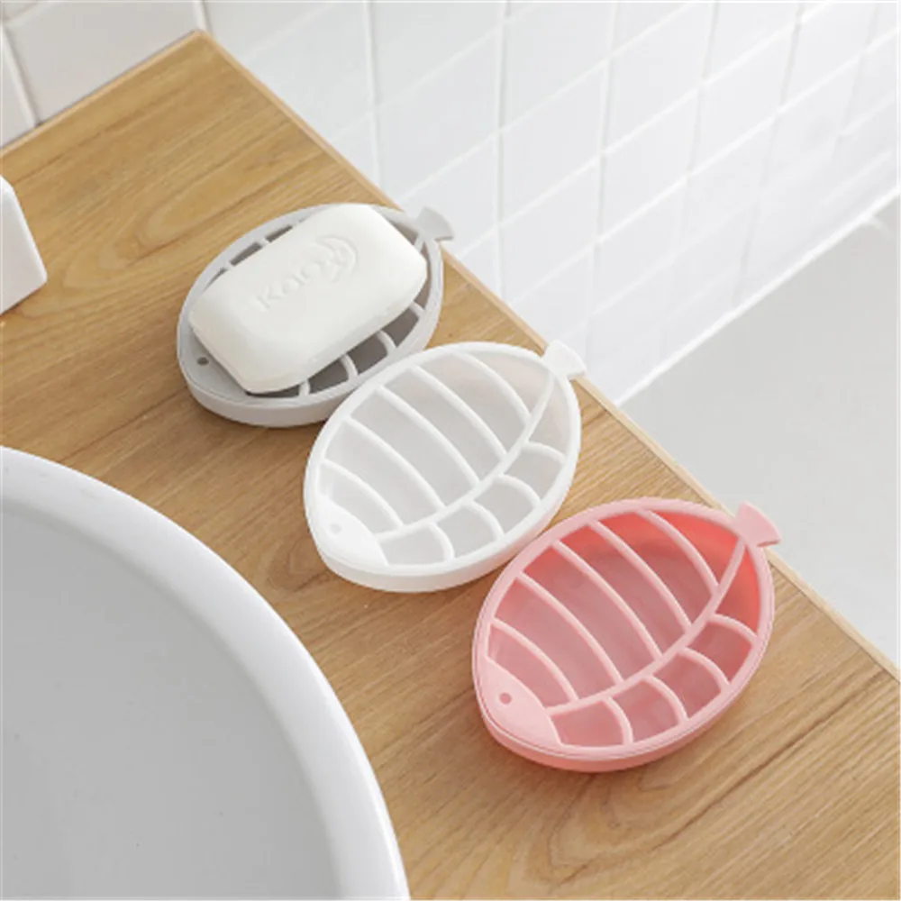 3 Color Hollow Fish Shape Soap Box Simple Practical Easy To Drain Soap Storage Box Creative Hanging Hole Design Travel Soap Dish
3 Color Hollow Fish Shape Soap Box Simple Practical Easy To Drain Soap Storage Box Creative Hanging Hole Design Travel Soap Dish