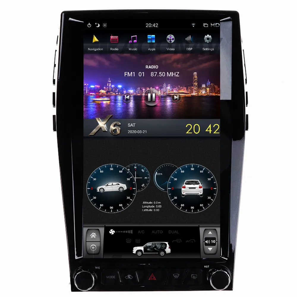 Автомобильный GPS-радиоприемник AOONAV, 12,1 дюймов, для FORD EDGE 2015-2019, DVD-плеер, вертикальный экран, Android 9,0, поддержка carplay
Автомобильный GPS-радиоприемник AOONAV, 12,1 дюймов, для FORD EDGE 2015-2019, DVD-плеер, вертикальный экран, Android 9,0, поддержка carplay