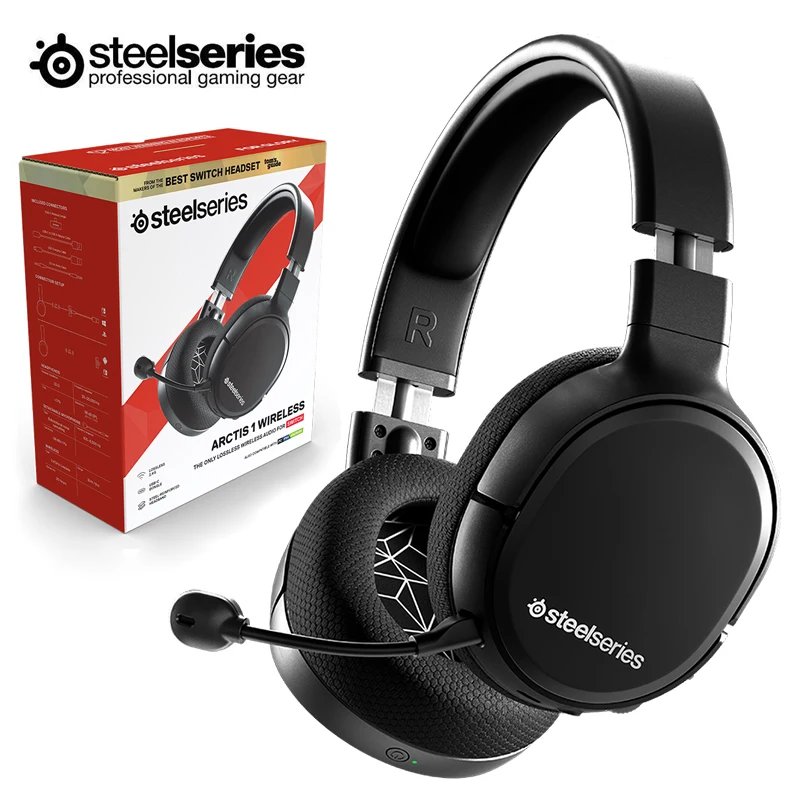 Беспроводные Игровые наушники SteelSeries ARCTIS 1 4 в 1 с шумоподавлением для ПК PS4 Nintendo
Беспроводные Игровые наушники SteelSeries ARCTIS 1 4 в 1 с шумоподавлением для ПК PS4 Nintendo