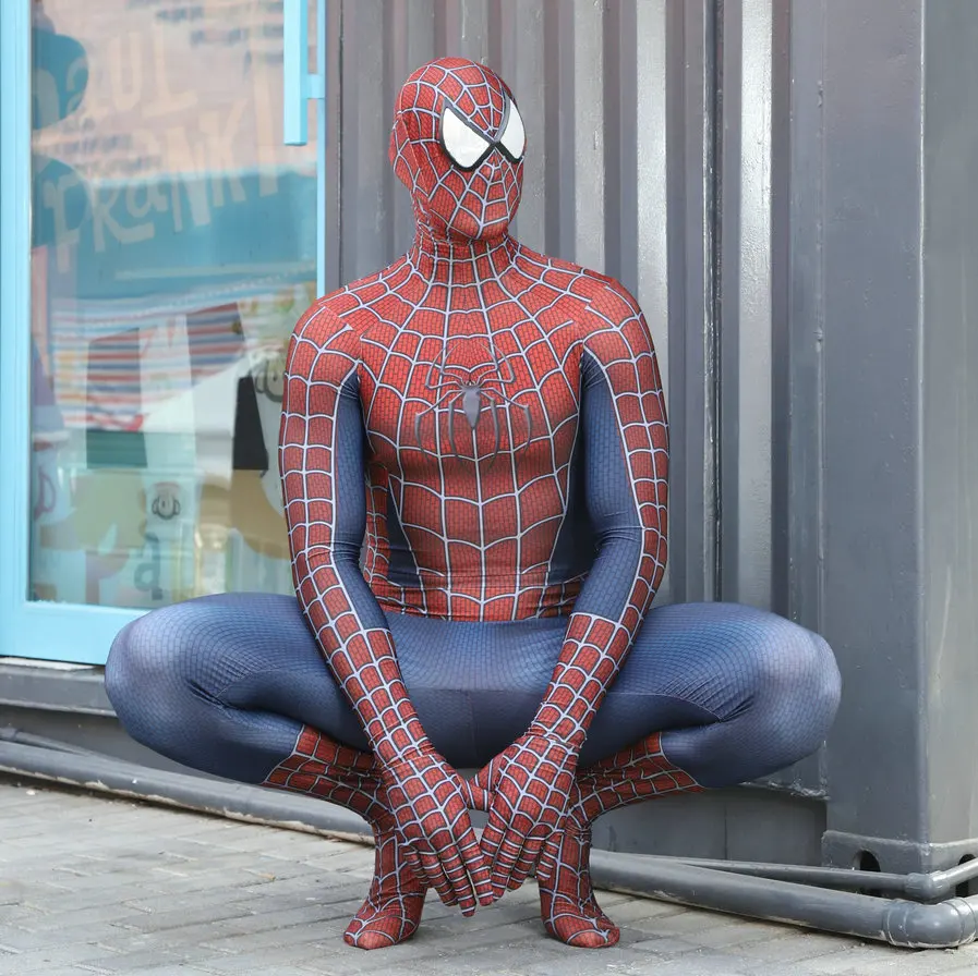 Adult Kids Costume Raimi spider Boy Cosplay Superhero Zentai Suit Catsuit Halloween Costumes Party Fancy Anime Clothes Christmas
Adult Kids Costume Raimi spider Boy Cosplay Superhero Zentai Suit Catsuit Halloween Costumes Party Fancy Anime Clothes Christmas