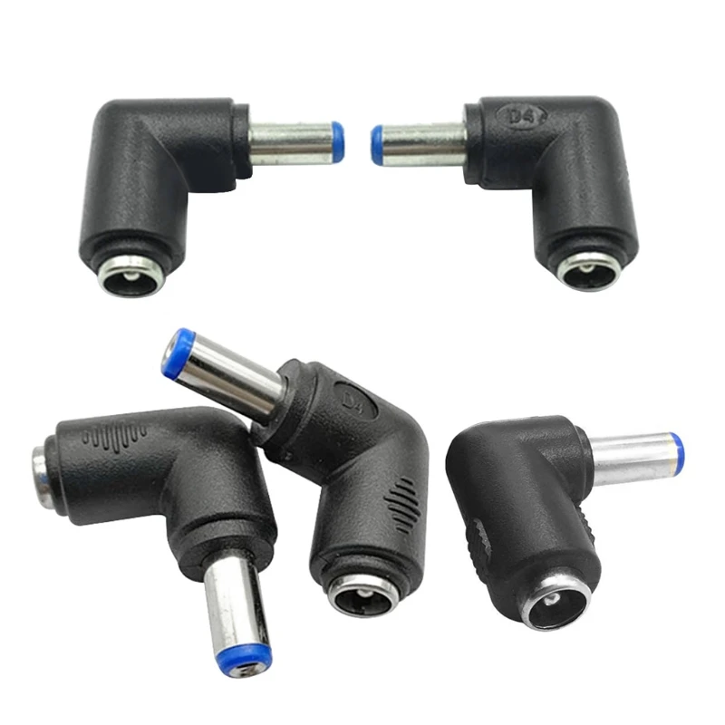 DC 5.5x2.5mm Male Jack To 5.5x2.1mm Female Right Angle Adapter 5 Packs 90 Degree Angle
DC 5.5x2.5mm Male Jack To 5.5x2.1mm Female Right Angle Adapter 5 Packs 90 Degree Angle