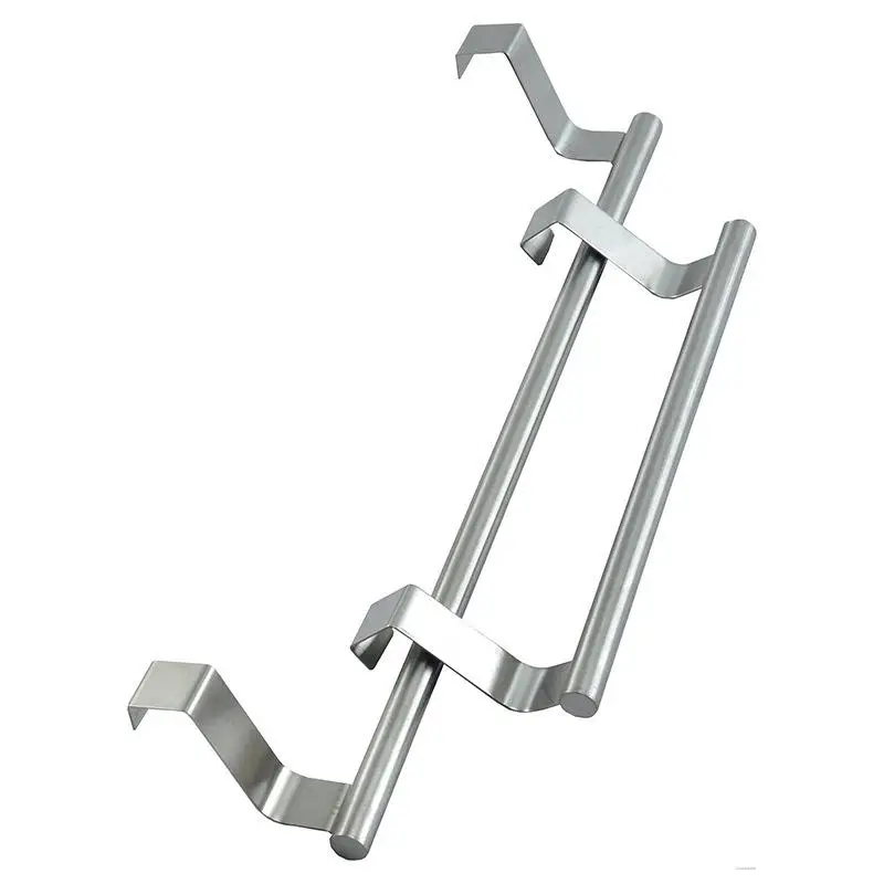 Stainless Steel Single-Bar Towel Rack Kitchen Non-Perforated Towel Rack Cabinet Door Back Rag Rack
Stainless Steel Single-Bar Towel Rack Kitchen Non-Perforated Towel Rack Cabinet Door Back Rag Rack