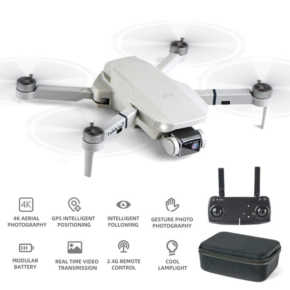 

Mini 2.4GHz Drone 4K Camera HD 6 axis Foldable Drone Quadcopter Return To GPS 5G wifi RC Dron Toy Drone 4k Profesional Gift
