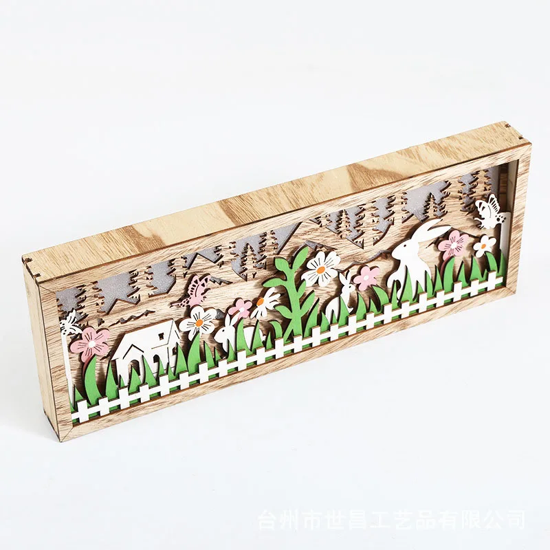 Light Wooden Easter Ornament Pendant Beautiful Cute Easter Decor For Home Living Room Decoration PR Sale
Light Wooden Easter Ornament Pendant Beautiful Cute Easter Decor For Home Living Room Decoration PR Sale