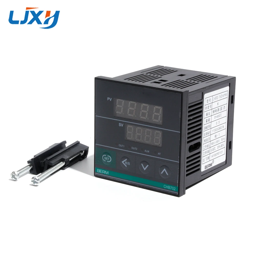 LJXH Relay Output CHB702 PID Thermostat Temperature Controller, Output Relay, 180~240VAC 50Hz, Range 0~400℃
LJXH Relay Output CHB702 PID Thermostat Temperature Controller, Output Relay, 180~240VAC 50Hz, Range 0~400℃
