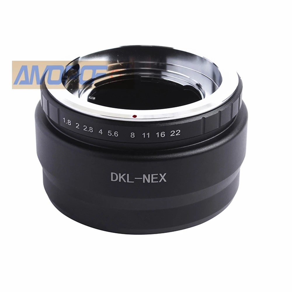 Адаптер от DKL К NEX линзы Voigtlander Retina к Sony адаптер для 5T A7 A7RII a6000|lens adapter sony|voigtlander lenssony