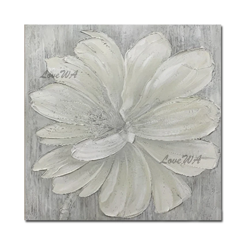 Silver Palette Knife Flower Oil Painting Wall Decorative Canvas Picture Art Hand-painted No Frame Wall Hangings Art Pieces
Silver Palette Knife Flower Oil Painting Wall Decorative Canvas Picture Art Hand-painted No Frame Wall Hangings Art Pieces