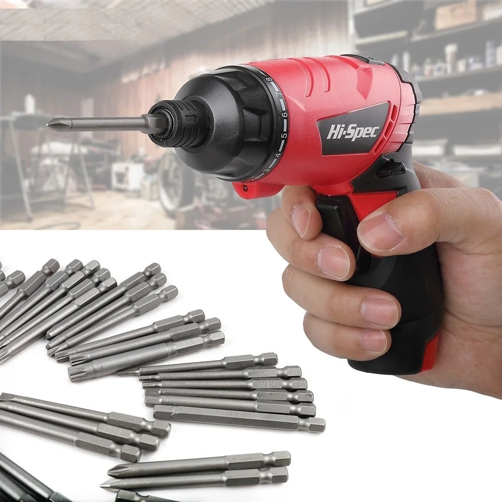 50pc 75mm Extra Long Reach Bit Set Security Screwdriver Bits Torx Star Hex Spline Brocas Destornillador Parafusadeira
50pc 75mm Extra Long Reach Bit Set Security Screwdriver Bits Torx Star Hex Spline Brocas Destornillador Parafusadeira