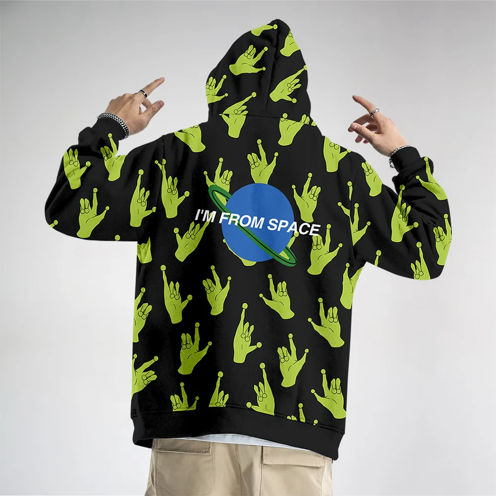 Alien Printed Black Couple Women Men Zipper Coat Hoodies Harajuku Streetwear Fashion Casual Sweatshirt Top Oversize 6XL
Alien Printed Black Couple Women Men Zipper Coat Hoodies Harajuku Streetwear Fashion Casual Sweatshirt Top Oversize 6XL