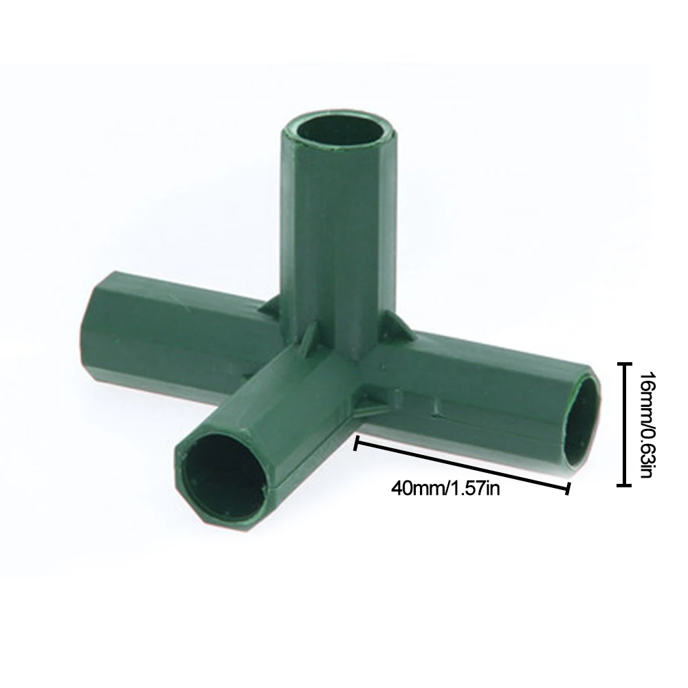 16MM PVC Fitting 5 Types Stable Support Heavy Duty Greenhouse Frame Building Connector Garden Greenhouse Fittings Connector Tool
16MM PVC Fitting 5 Types Stable Support Heavy Duty Greenhouse Frame Building Connector Garden Greenhouse Fittings Connector Tool