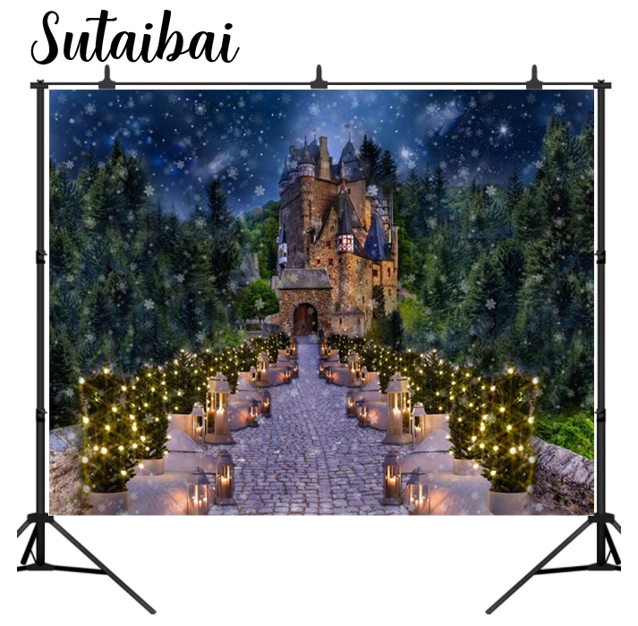 Christmas Backdrops Xmas Street Tree Background Night Castle Holiday Celebration Video Photo Photography Studio Props
Christmas Backdrops Xmas Street Tree Background Night Castle Holiday Celebration Video Photo Photography Studio Props