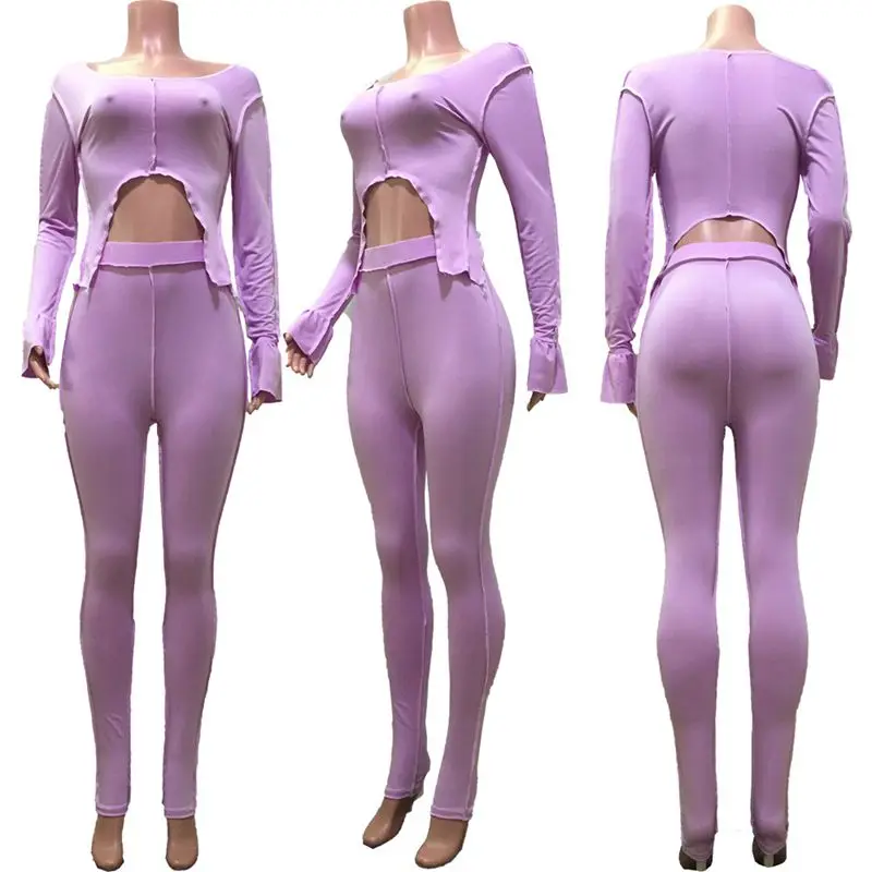 ZKYZWX 2 Piece Set Women Tracksuit Fall Clothes Crop Top and Pant Sweat Suits Sexy Club Birthday Outfits Fitness Matching Sets
ZKYZWX 2 Piece Set Women Tracksuit Fall Clothes Crop Top and Pant Sweat Suits Sexy Club Birthday Outfits Fitness Matching Sets