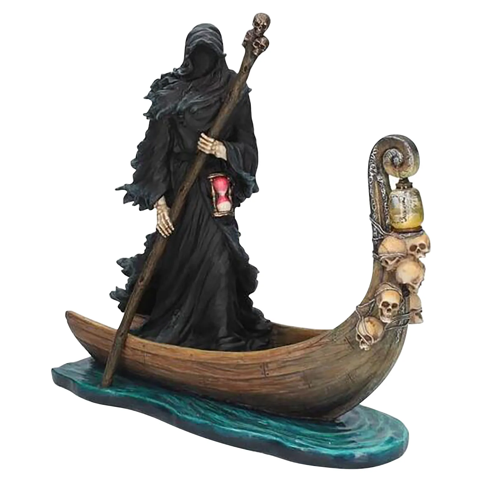 Gothic Ferryman Of The Underworld-Figurine Resin Statue Living Room Decoration Marble Base Living Room Countertops Exquisite 21
Gothic Ferryman Of The Underworld-Figurine Resin Statue Living Room Decoration Marble Base Living Room Countertops Exquisite 21