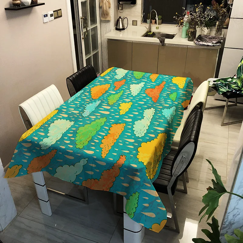 Polyester Printed Tablecloths Cactus Series Home Table Cover Kitchen Tablecloth Living Room Coffee Table Cover Waterproof Square
Polyester Printed Tablecloths Cactus Series Home Table Cover Kitchen Tablecloth Living Room Coffee Table Cover Waterproof Square