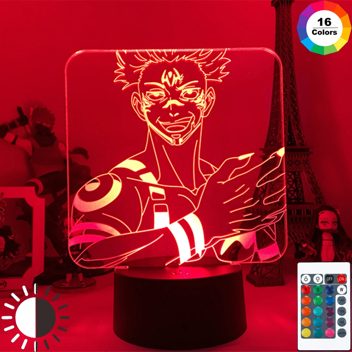 Gojo Satoru LED Night Light new Anime Jujutsu Kaisen Room decoration light child christmas Birthday Gifts table anime decor Toy
Gojo Satoru LED Night Light new Anime Jujutsu Kaisen Room decoration light child christmas Birthday Gifts table anime decor Toy