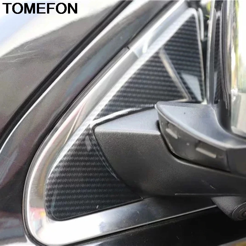 TOMEFON для Jeep Grand Cherokee 2014 2015 ABS углеродное волокно краска красная передняя дверь