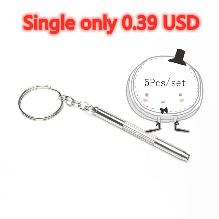 5PCS/Set Stainless steel Eyeglass Screwdriver Set sunglasses glasses cellphone watch repair keychain screwdriver tool
5PCS/Set Stainless steel Eyeglass Screwdriver Set sunglasses glasses cellphone watch repair keychain screwdriver tool