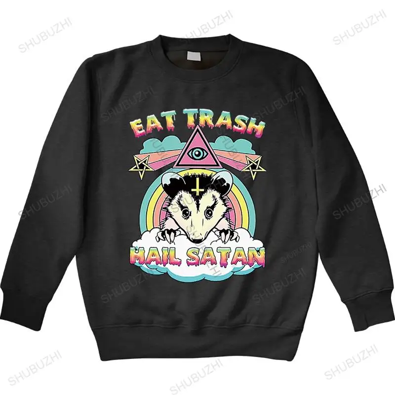 autumn winter sweatshirt men cool teenage hoody Eat Trash Hail Satan Raccoon Pentagram Satanic Garbage Gang homme brand hoodie
autumn winter sweatshirt men cool teenage hoody Eat Trash Hail Satan Raccoon Pentagram Satanic Garbage Gang homme brand hoodie