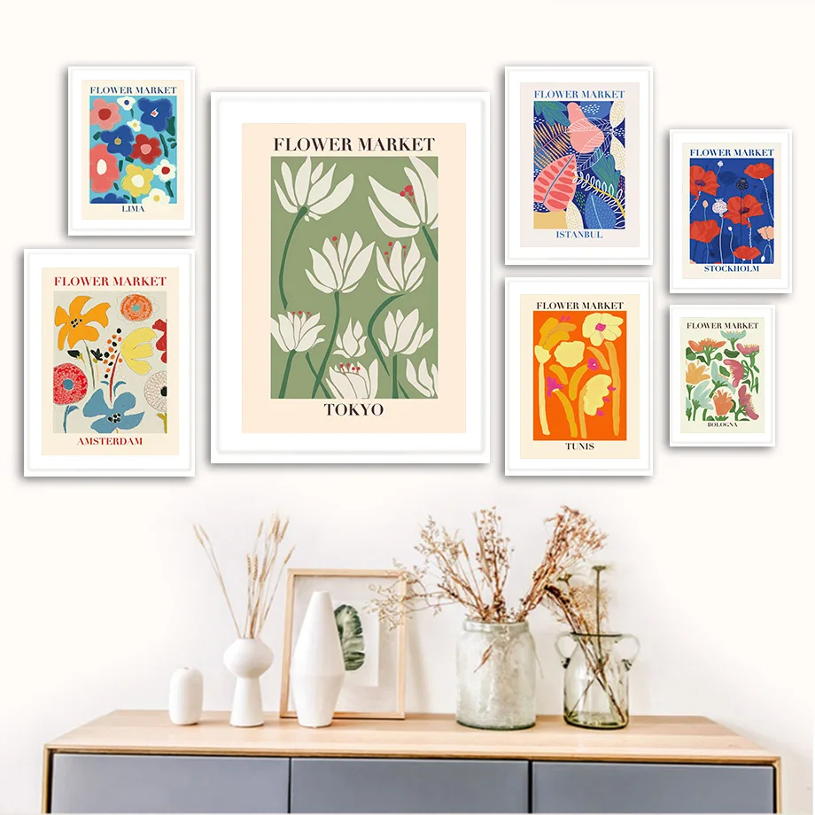 Abstract Flower Market Vintage Minimalist Wall Art Canvas Painting Nordic Posters And Prints Wall Pictures For Living Room Decor
Abstract Flower Market Vintage Minimalist Wall Art Canvas Painting Nordic Posters And Prints Wall Pictures For Living Room Decor