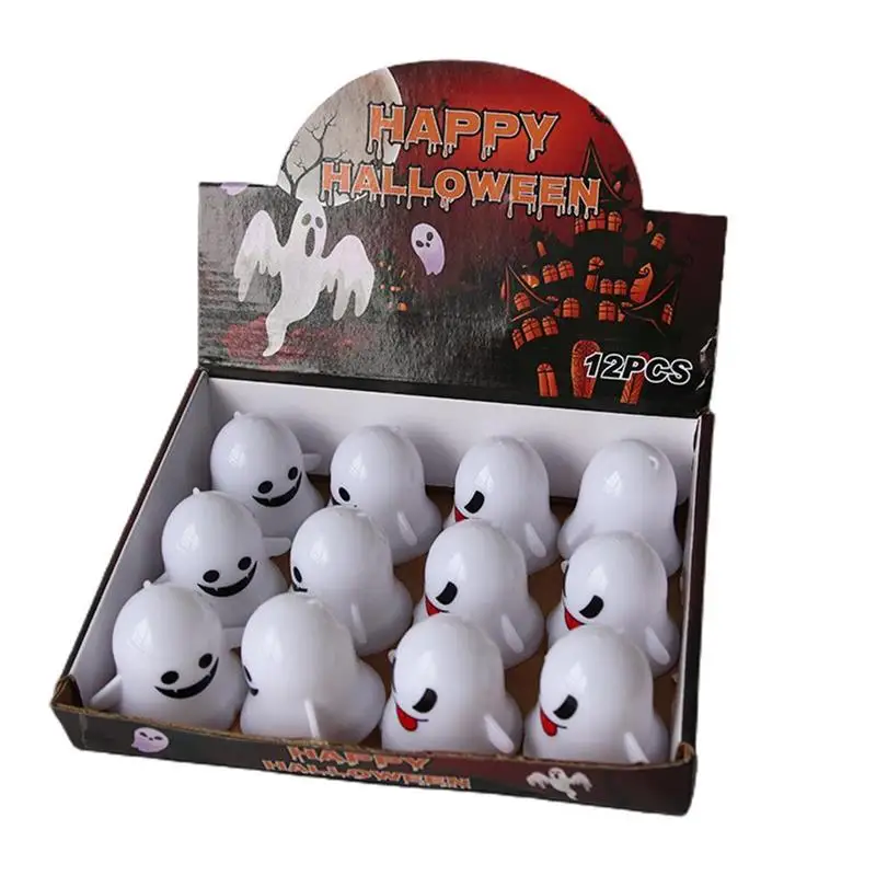 12 Pcs Halloween Ghost Lights Halloween Decoration Cute Ghost Lamps Decorative LED Lights Halloween Party Costume Decoration
12 Pcs Halloween Ghost Lights Halloween Decoration Cute Ghost Lamps Decorative LED Lights Halloween Party Costume Decoration