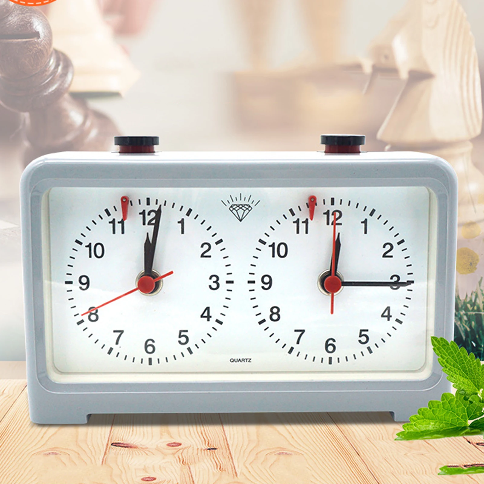 Timer Chess Clock Mechanical Accurate Timer Multi Chess Board Games Clock Accessory
Timer Chess Clock Mechanical Accurate Timer Multi Chess Board Games Clock Accessory
