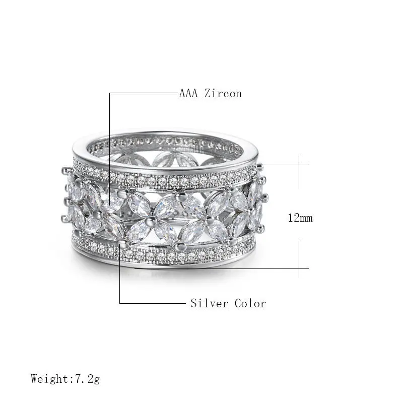 YaYI Jewelry Fashion Princess Cut Prong Setting White AAA Cubic Zirconia Silver Color Engagement Wedding Party Leaves Gift Rings
YaYI Jewelry Fashion Princess Cut Prong Setting White AAA Cubic Zirconia Silver Color Engagement Wedding Party Leaves Gift Rings