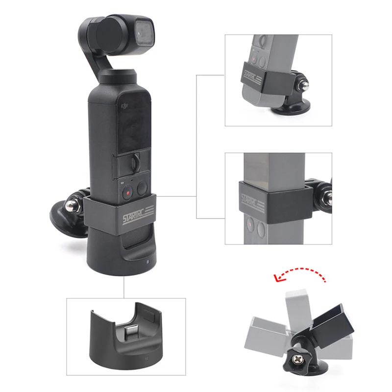 For Osmo Pocket Accessories Protector Cover Case Extend Long Screw 1/4 Tripod Adapter Base Mount For DJI Action Camera
For Osmo Pocket Accessories Protector Cover Case Extend Long Screw 1/4 Tripod Adapter Base Mount For DJI Action Camera
