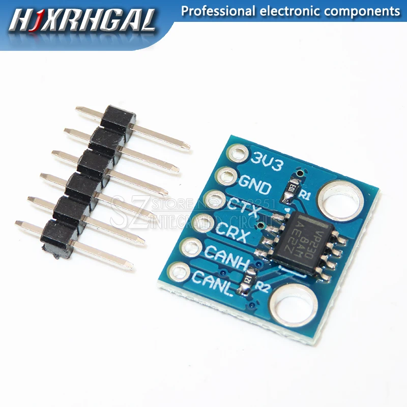 

10pcs SN65HVD230 CAN Bus Transceiver Communication Thermal Protection Slope Control Module for Arduino Controller Board