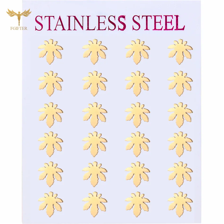 2022 Casual Women's Stud Earrings Fashion Maple Leaf Stud Earrings For Girls Women Golden Stainless Steel Jewelry Wholesale
2022 Casual Women's Stud Earrings Fashion Maple Leaf Stud Earrings For Girls Women Golden Stainless Steel Jewelry Wholesale