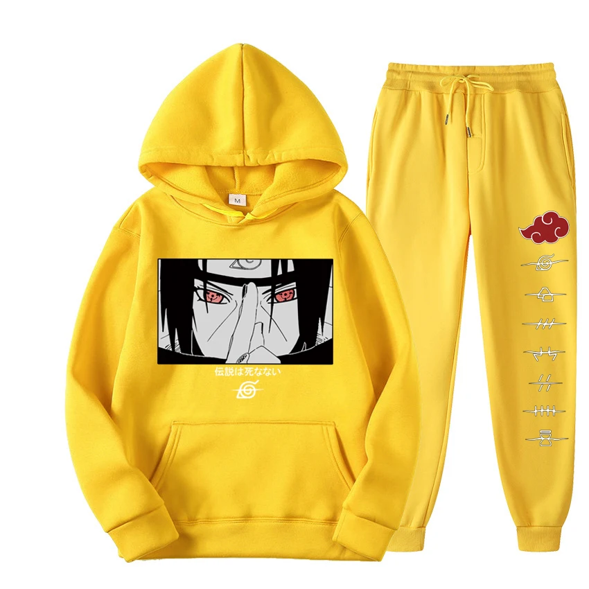 Men's Sets 2 Pieces Sets Akatsuki Uchiha Ltachi Anime Tracksuit Autumn Winter Hooded Sweatshirt+Drawstring Pants Hoodie
Men's Sets 2 Pieces Sets Akatsuki Uchiha Ltachi Anime Tracksuit Autumn Winter Hooded Sweatshirt+Drawstring Pants Hoodie