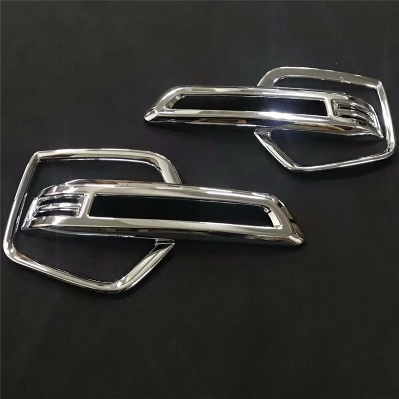 WELKINRY car auto cover styling For 2018 Honda Odyssey Japanese edition ABS chrome front head fog lamp light trim
WELKINRY car auto cover styling For 2018 Honda Odyssey Japanese edition ABS chrome front head fog lamp light trim