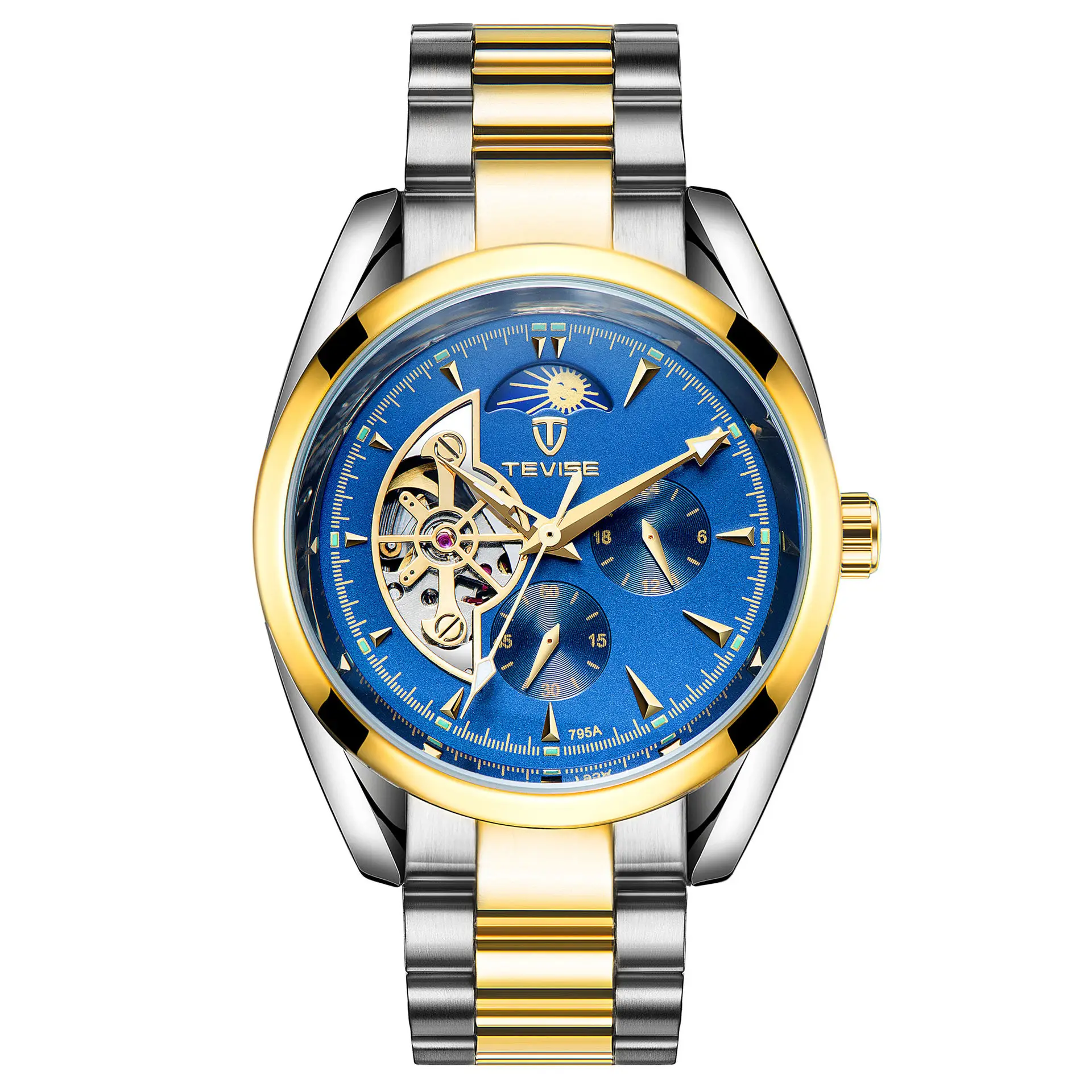 TEVISE/ NEW79 Multifunctional Business Leisure Fine Steel Belt Men's Watch Hydromechanical Watch
TEVISE/ NEW79 Multifunctional Business Leisure Fine Steel Belt Men's Watch Hydromechanical Watch