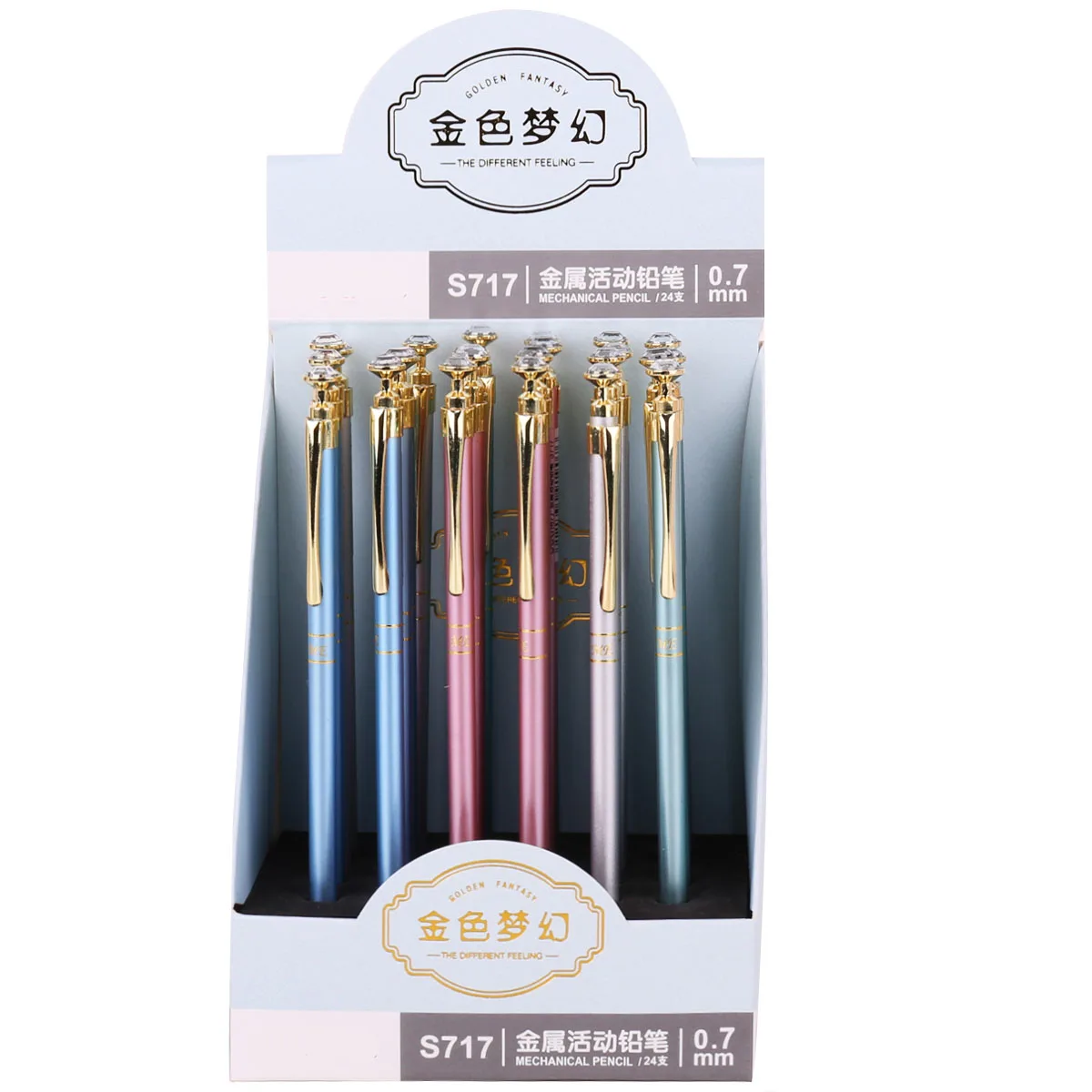 0.7mm 4PCS Colorful Mechanical Pencils for School Cute Diamond Mechanical Pencil Kawaii Candy Pendant Automatic Pencil For Kids
0.7mm 4PCS Colorful Mechanical Pencils for School Cute Diamond Mechanical Pencil Kawaii Candy Pendant Automatic Pencil For Kids