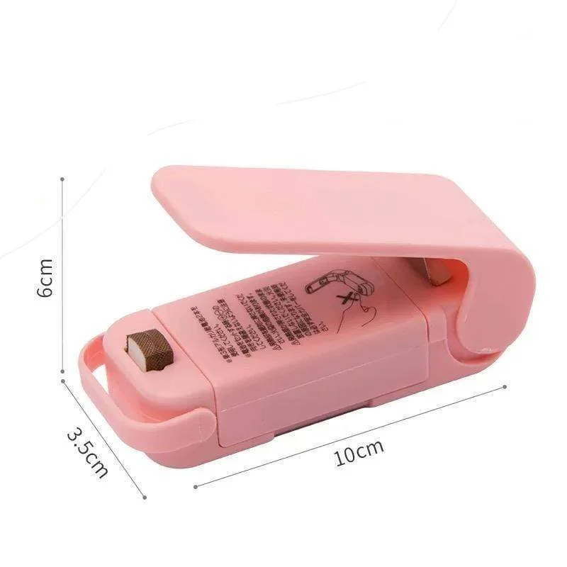 Portable Mini Sealer Home Heat Bag Plastic Food Snacks Bag Sealing Machine Food Packaging Kitchen Storage Bag Clips Wholesale
Portable Mini Sealer Home Heat Bag Plastic Food Snacks Bag Sealing Machine Food Packaging Kitchen Storage Bag Clips Wholesale