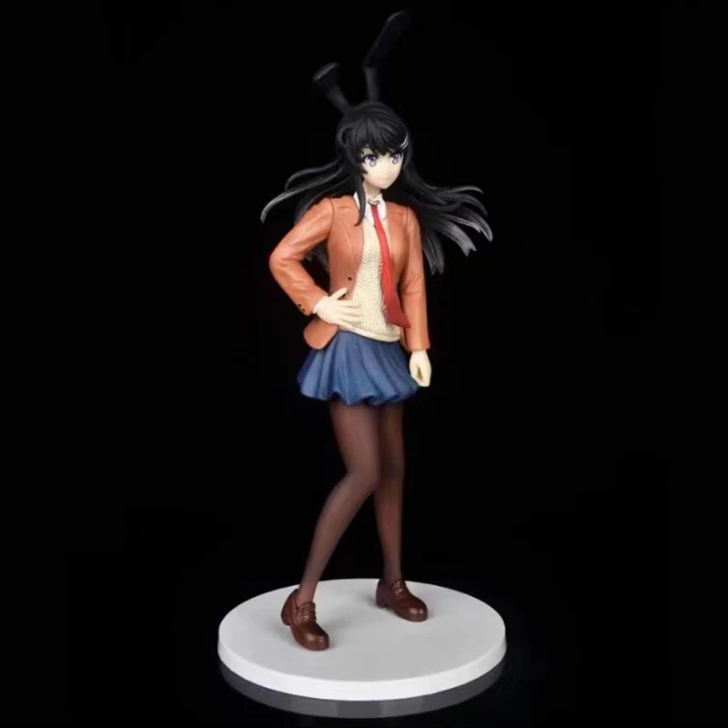 Anime Figure Sakurajima Mai Adolescent idiots don't dream of Bunny Girl Senpai PVC Action Figure Model Collecitble Toy Doll
Anime Figure Sakurajima Mai Adolescent idiots don't dream of Bunny Girl Senpai PVC Action Figure Model Collecitble Toy Doll