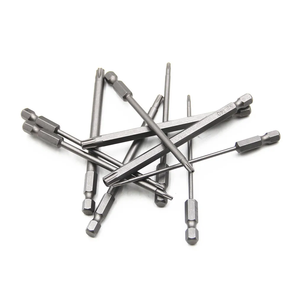 11pcs Security Bit Set Tamper Proof Screwdriver Drill Bit Screw Driver Bits Torx Flat Head 1/4" Hex Driver Bits
11pcs Security Bit Set Tamper Proof Screwdriver Drill Bit Screw Driver Bits Torx Flat Head 1/4" Hex Driver Bits