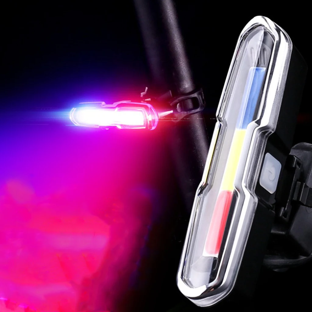 Перезаряжаемый светодиодный задний фсветильник для велосипеда с USB, многоцветсветодиодный
Перезаряжаемый светодиодный задний фсветильник для велосипеда с USB, многоцветсветодиодный