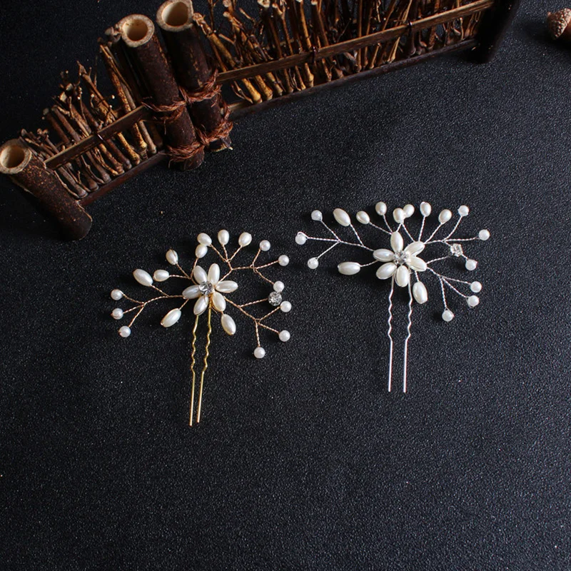 Rose Prom Bride Bridesmaid Hair Accessories Pearl Hair Pin Clip Luxury Crystal Rhinestone Wedding Hairpins Sticks For Women
Rose Prom Bride Bridesmaid Hair Accessories Pearl Hair Pin Clip Luxury Crystal Rhinestone Wedding Hairpins Sticks For Women