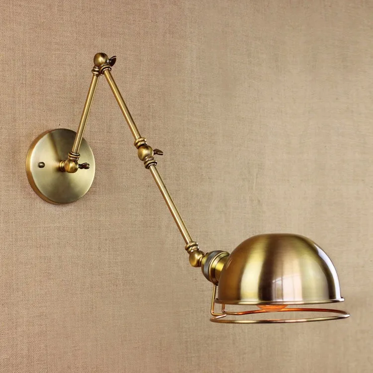 Golden Industrial Retro Loft Style Modern Wall Light Adjustable Angle Long Arm Pub Light Studio Lamp Free Shipping
Golden Industrial Retro Loft Style Modern Wall Light Adjustable Angle Long Arm Pub Light Studio Lamp Free Shipping