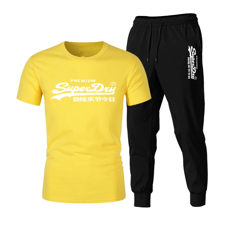 Spring/Summer Hot Sale New Comfortable Personality Printed Men's Sportswear Men's T-shirt + Sports Pants Fashion Two-piece Set
Spring/Summer Hot Sale New Comfortable Personality Printed Men's Sportswear Men's T-shirt + Sports Pants Fashion Two-piece Set