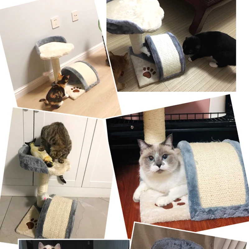 HEYPET Cat Activity Tree House Climbing Frame With Scratching Pole Sisal Grinding Claws Cat Bed Toy Pet Supplies
HEYPET Cat Activity Tree House Climbing Frame With Scratching Pole Sisal Grinding Claws Cat Bed Toy Pet Supplies