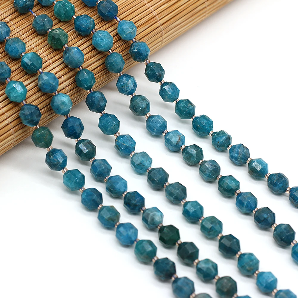 Natural Semi-precious Stone Apatite Stones Round Faceted Bead Making DIY Ladies Necklace Bracelet Exquisite Jewelry Gift 8mm
Natural Semi-precious Stone Apatite Stones Round Faceted Bead Making DIY Ladies Necklace Bracelet Exquisite Jewelry Gift 8mm