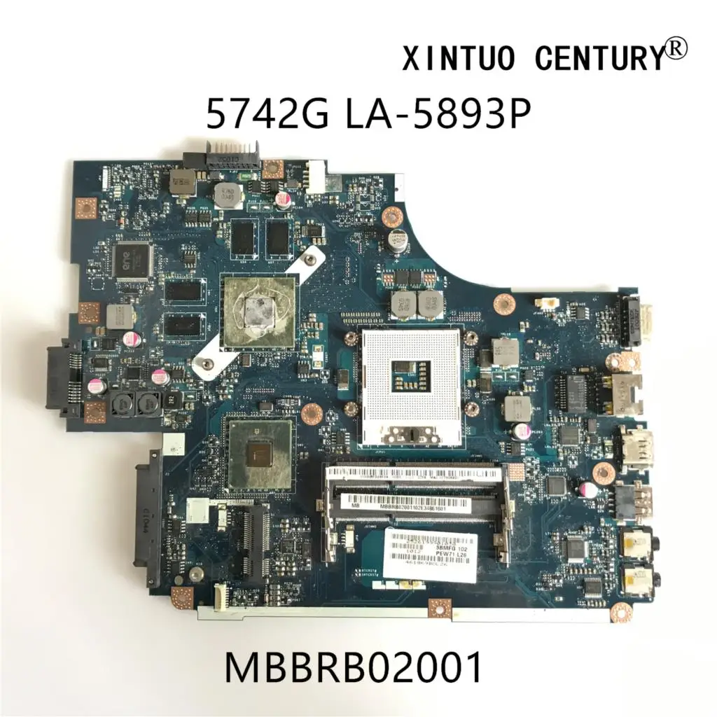 MBBRB02001 For Acer Aspire 5742 5742G Laptop Motherboard LA-5893P NEW71 HM55 DDR3 HM55 With GT540M/1GB 100% tested working
MBBRB02001 For Acer Aspire 5742 5742G Laptop Motherboard LA-5893P NEW71 HM55 DDR3 HM55 With GT540M/1GB 100% tested working
